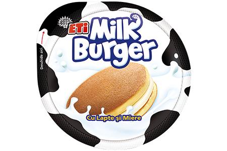 ETi Milk Burger cu Lapte si Miere